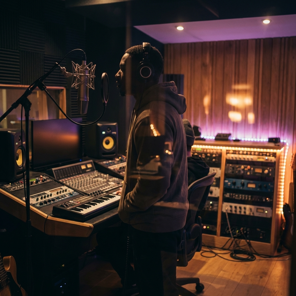 Recording Session - Portfolio Joy La Versus